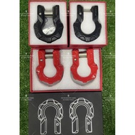 Towing Hook U Shackle (Price Is 2Pcs) Shackle Towing Off-road 4x4 Hook Bumper Shackle Bumper 4x4 Car