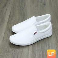 High quality white men's leather loafers code LF1 (with real photos)