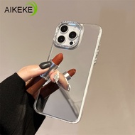 Plating Silver Mirror Phone Case For Vivo Y19E Y19S GT Y18 Y18E Y18i Y18S Y17S Y16 Y04 Y04S Y03 Y02 