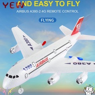 YYE Remote Control Airplane Hand Throwing for Airbus A380 Fixed Wing RC Glider