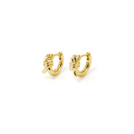 YVIS Howdy Hoop Brass Earring - Howdy Collection