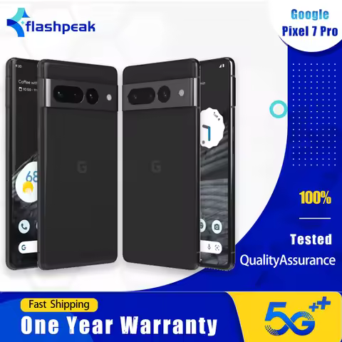 Original Google Pixel 7 Pro 5G Mobile Phone NFC 128GB/256 6.7" 50MP+48MP+10.8MP Google Tensor G2 Oct