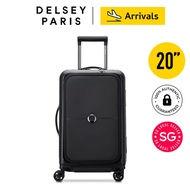 Delsey Turenne Double Spinner Wheels Carry-On Hard Case Cabin Size Luggage 20 inch / 55cm with Front