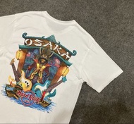 HARD ROCK CAFE JAPAN GARMENT DYED VINTAGE WASHED CLASSIC HERITAGE CITY ICON CREWNECK TEE HARD ROCK J