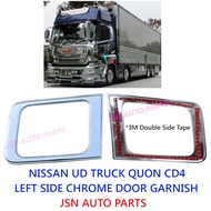 J129S01 NISSAN LORRY TRUCK NISSAN UD QUON NISSAN CD4 LEFT SIDE  CHROME DOOR GARNISH