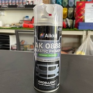 Aikka Aerosol Spray Plastic Primer AK0888 400ml | No Need Undercoat Grey Base | Primer Plastik Keret