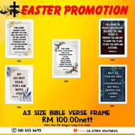 A3 Bible Verse Frame