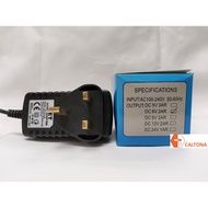 6V 2A SWITCHING POWER ADAPTER POWER SUPPLY OET AC TO DC 6V 2A