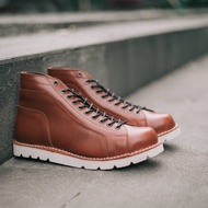 Genuine Leather Boots - Vigos monkey Brown