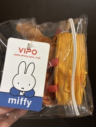 Miffy 黃色小背包連小毛公仔 造型書包環保袋