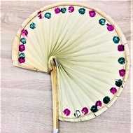 Kipas Tangan/Palm Leaf Kipas Tangan/Jerami Kipas Tangan  100G