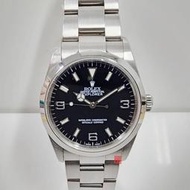 Rolex勞力士 114270 現貨探險家一號 原廠保單盒裝 錶徑36mm 自動機械 不銹鋼材質 大眾當舖 編號A568