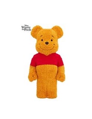 預訂 Pre-order Bearbrick BE@RBRICK Winnie the Pooh COSTUME Ver.（PILE FABRIC）1000％