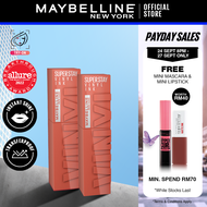 [BUNDLE] Maybelline Super Stay Vinyl Ink Boba - 16H Longwear Transferproof Instant Shine Milk Tea Sc