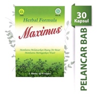 Maximus pelancar bab dan sembelit / konstipasi / dietary herbal box
