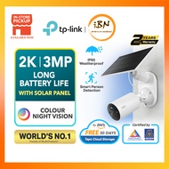 TP-Link Tapo C410 KIT 3MP/2K Solar-Powered Security Camera Smart Wire-Free Security Color Pro Night 