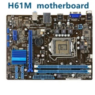 Used For ASUS P8H61-M LX3 PLUS Motherboard LGA1155 H61M -E K C D I7 I5 I3 in CPU 16G DDR3 PCI-E 2.0