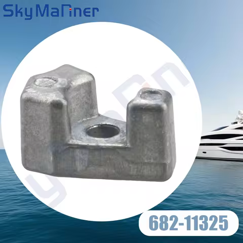 Boat Engine Outboard Engine Anode Zinc 682-11325 for Yamaha Outboard Motor 9.9HP 15HP Parsun hidea H
