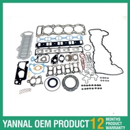 For Mitsubishi  Full Gasket Kit 4M50 Excavator Engine Parts