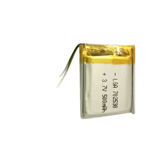 3.7V Rechargeable Li-Polymer Battery 702530 500mAh For Smart Watches Beauty Devices Massagers