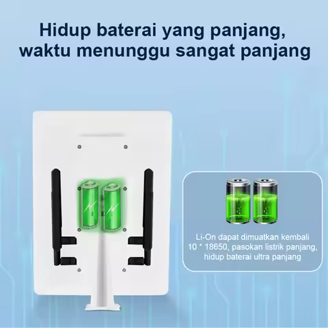 Solar Powered 4G LTE WiFi Router with SIM Card Slot Outdoor Wireless Router IP66 Waterproof for Outd