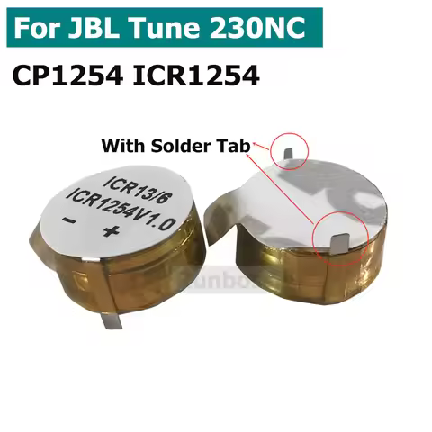 2PCS CP1254 70mAh 3.7V Li-ion Battery for JBL Tune T120 TWS 120TWS Earbuds,For Sony WF-C500 True Wir