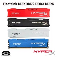 MEMORY RAM DDR2 DDR3 DDR4 HEATSINK PENDINGIN RAM PC Cooling memory