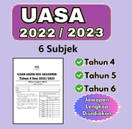 UASA 2022/2023 Tahun 4 5 6 Soalan & Latihan UASASekolah Rendah Primary School Ujian Akhir Sesi Akade