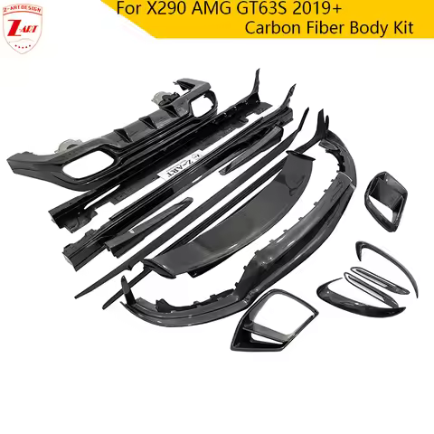 Z-ART Carbon Fiber Body Kit For Mercedes Benz AMG GT63 Carbon Fiber Wind Spoiler Kit For AMG GT63 20