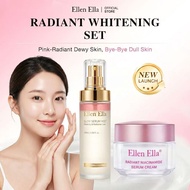 【New Upgraded】Ellen Ella Skincare Set Sor Women Niacinamide Whitening Serum Cream PDRN Serum Mist