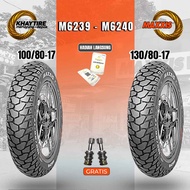 Maxxis 100/80 + 130/80 Ring 17 Tubeless Adventure Motorcycle Tire Package