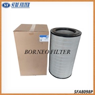 SFA8098P Sure Outer Air Filter SEV551F1/4 RS4989 AF26207 A-8686 P781098 1606663503 246-5009 SEV551F1