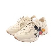 【二手】Gucci GUCCI 運動鞋 GUCCI × Disney Rhyton 米奇老鼠 609343 皮革 × Disney Rhyton 運動鞋 女款 二手 B