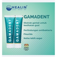 HEALIN GAMAT | TWIN PACK PREMIUM GAMAT TOOTHGEL UBAT GIGI GAMAT 120g