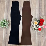 High quality flared pants, 9 inches long, 90cm long, 4-way stretch umi welded pants