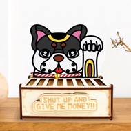 巨大招財犬 法鬥賽錢箱 | 錢箱 鏡餅 擺設 奉納 開運 存錢筒 錢罌