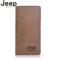 JEEP BULUO Business Brand Cardholder Coin Wallet Man Long Wallet Handbag-8068