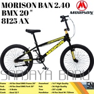 SEPEDA BMX 20 VELION FRAME BESI SPOKE MOTOR BAN JUMBO 2.40 ANAK COWO LAKI