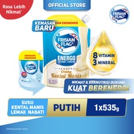 Frisian Flag Bendera Kental Manis Pouch Rasa Plain 535gr