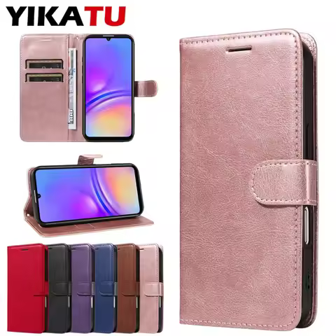 Anti Theft Brush Flip Wallet Leather Case For Samsung Galaxy Xcover 7 5 5G F62 F23 F22 F15 C9 Pro A0