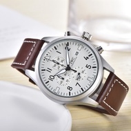 Iwc IWC ys Pilot Series Swiss Watch Fashion Simple Wrist Watch 200m Waterproof Leather Strap Watch ys