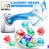AA MALL 100PCS WASHING LAUNDRY CLEANING FRAGRANCE SOFTENER LUQUID GEL SOAP BEAD PACKETS (Colour Cann