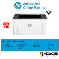 HP LaserJet 108a/108w Printer Print only