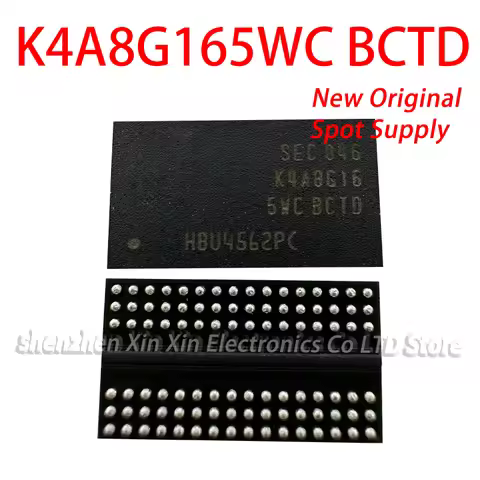 (1piece) 100% New K4A8G165WB-BCRC K4A8G165WC-BCRC K4A8G165WC-BCTD H5AN8G8NCJR-VKC BGA Chipset