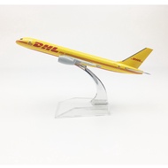 Yalinda DHL 757 Aircraft Model 16cm Die-cast Metal Airplane Toy Model Plane Kids Gift
