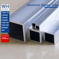 Aluminium alloy square tube width 110-300mm length 300 500mm Square profile DIY decoration Aluminum 