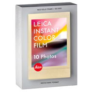 Leica 徠卡 SOFORT 2 拍立得相機底片 金色邊框 10片