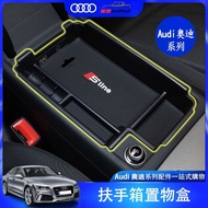 Audi Central Armrest Box Storage A3 A4 A5 Q2 Q3 Q5 Control Interior Modification Decoration Dedicate