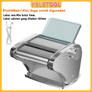 Ampia Kue Bawang Listrik Mesin Mie Gilingan Mie Listrik Mesin Penggiling Mie Otomatis Penggilingan M