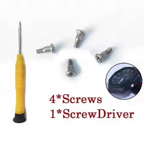 Watch Screw for Casio DW-5600/DW-5030 GA-2100 Watch Screw Driver Stainless Steel Bezel Screw with To